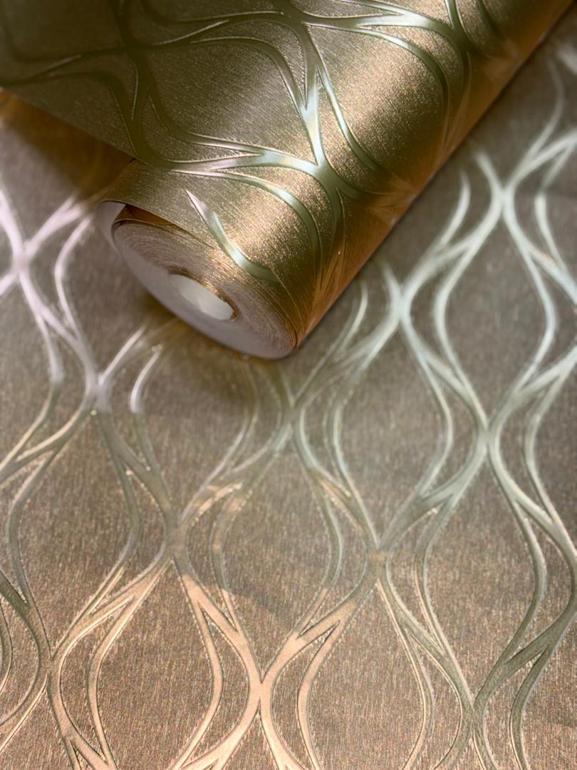 PAPIER PEINT METAL DE LUX