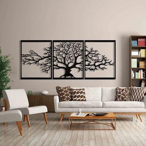 Tree of life metal painting