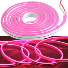 Pink flexible LED strip