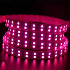 Pink LED strip